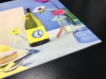 Impression sur carton recyclable