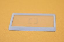 Verso d'une carte de visite en PVC souple avec blanc opacifiant (tarifs sur le site)