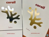 Comparaison entre dorure digitale et encre métallique sur un même fichier d'impression.