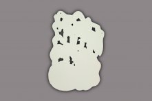 Blanc couvrant total sur une plaque de plexiglass afin d'opacifier la couleur (tarifs sur le site)