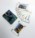 Jeu de carte à jouer en 2 exemplaires seulement pour un cadeau personnalisé.