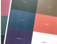 Some colours are better than others on that specific paper. The contrats of colours with the logo is also important.