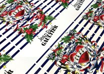 Simple print test for Jean-Paul Gaultier on a very thick paper