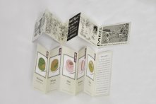 Mini pliage sur mini format : le pliage doit être sous-traité à un fabricant de notices de médicaments tant il est petit