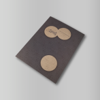 Impression sur papier texturé en aplat : séchage long.