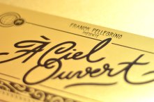 Dorure à chaud noire sur papier Chromé doré + impression noire