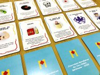 jeu de carte "7 familles" pour événement de jeu video