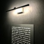 Romain Froquet lettrage sur mesure collé sur plaque de Forex noir