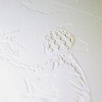 Impression blanche en 3D sur plaque rigide (sur devis)