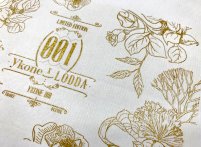 Sticker bouteille, impression sticker bouteille luxe sur papier vergé