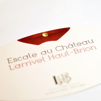 invitation sur mesure, invitation avec rivet, invitation luxe, idée impression invitation