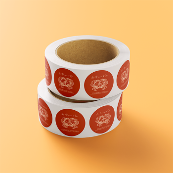 sticker on roll printing in Paris