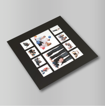 pochette à rabats carrée