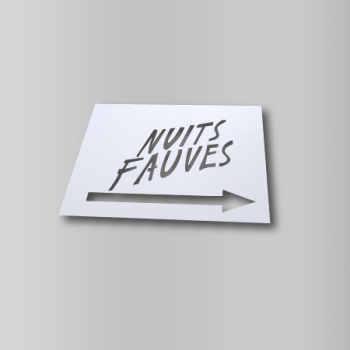 pochoir, fabrication pochoir, pochoir grand, pochoir petit, pochoir PVC